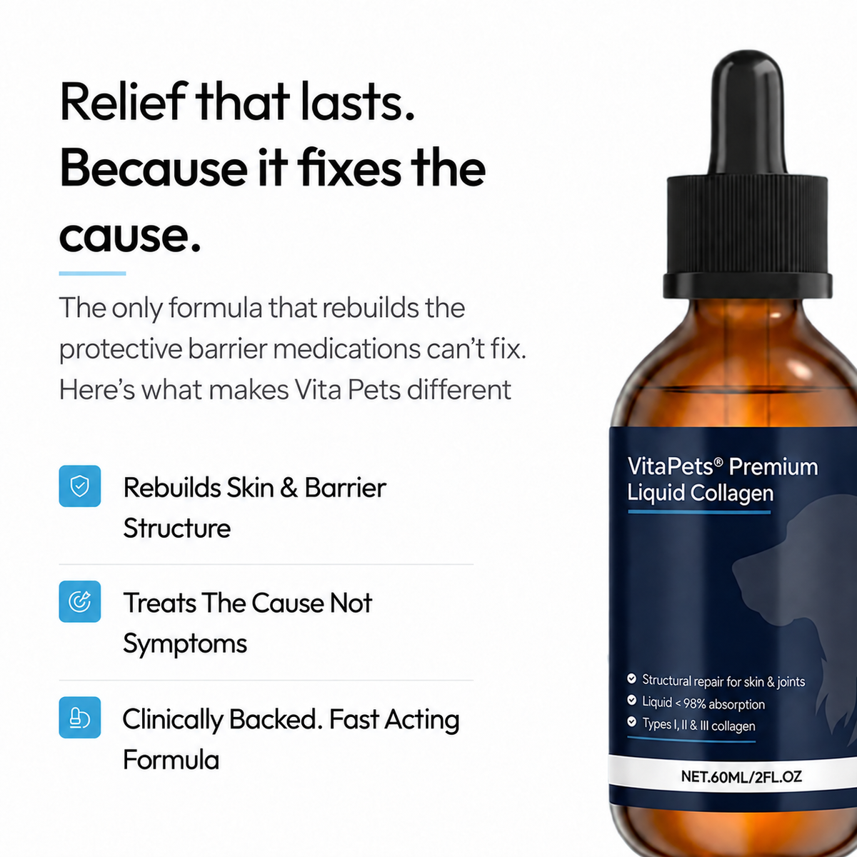 Vita Pets Premium Liquid Collagen